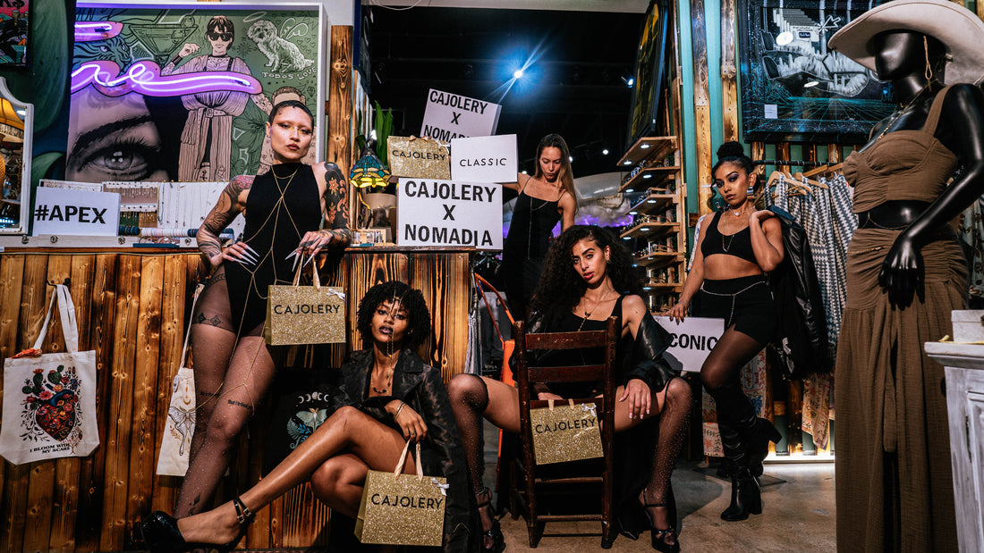Cajolery is grateful to be featured at the Nomadia Store in Wynwood.