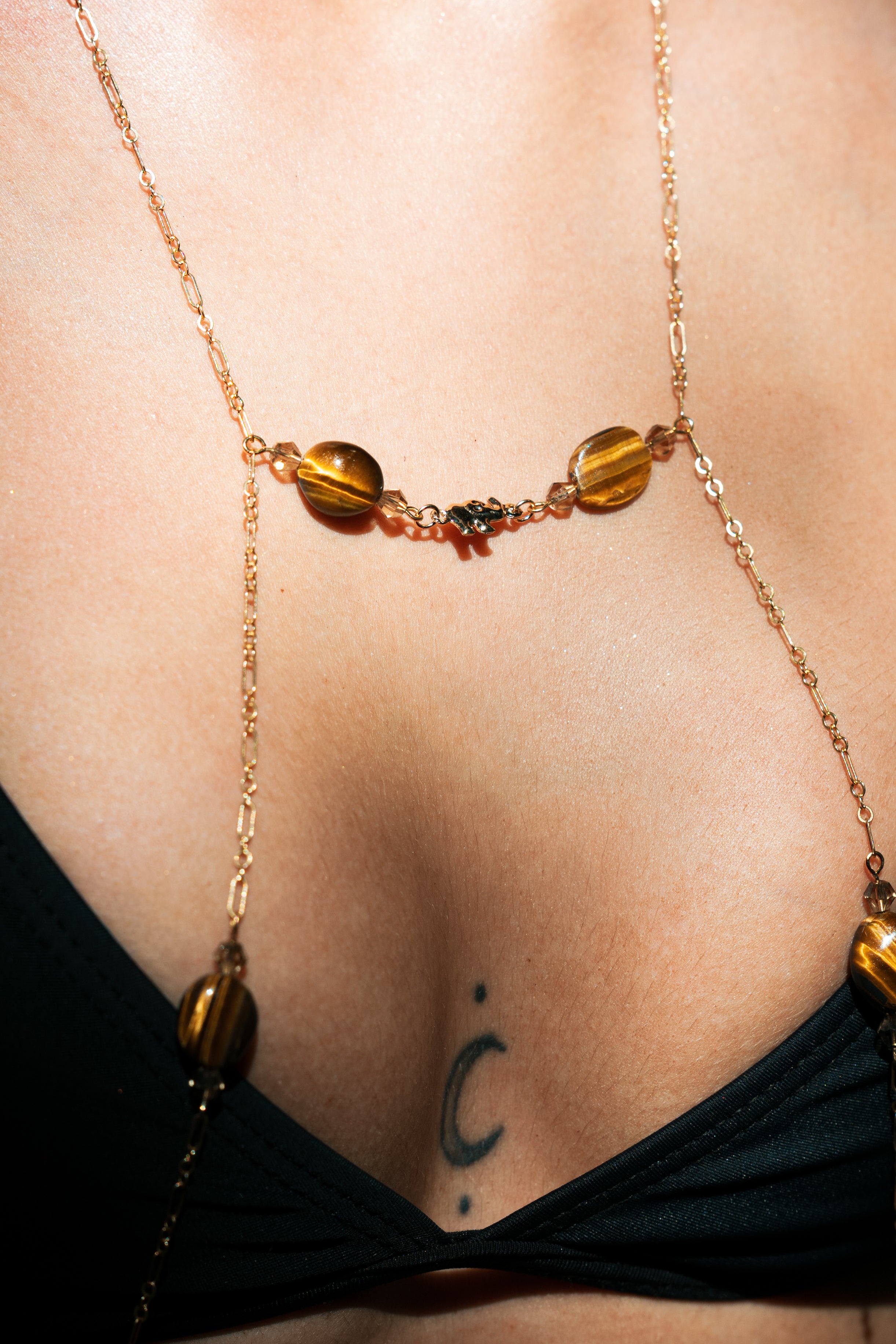 Elephant Ember Body Chain